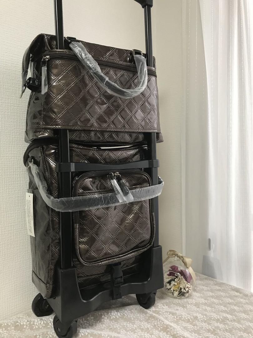 風音です【新品タグ付】スワニーSWANYバック付きキャリーケース