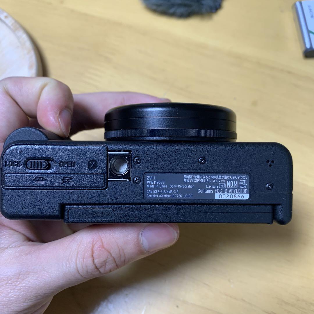 SONY VLOGCAM ZV-1 ＋ シューティンググリップ＋予備バッテリー