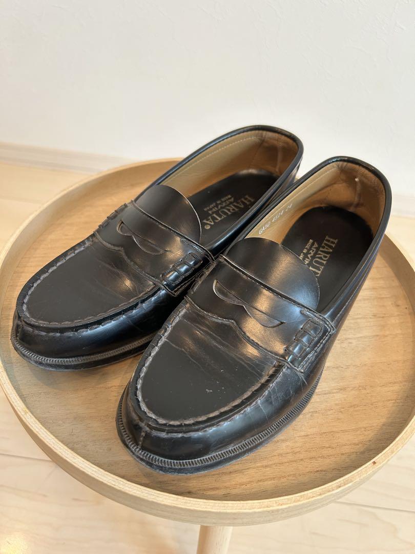 ★即完売★HERFU へリュー レザー ローファー リューブラック レザー 43 HEREU(ヘリュー) / シューズ/43/BLK/レザー | 中古品の販売