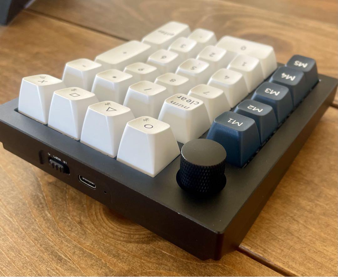 Keychron Q0 Max バナナ軸 Keychron Q0 Max QMK カーボンブラック カスタムテンキー