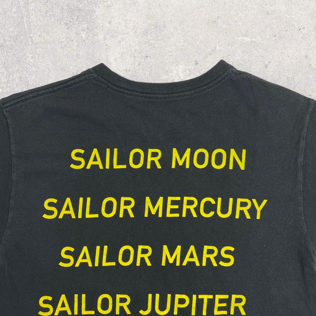 希少 00s セーラームーン ブラック アニメT ヴィンテージTシャツ