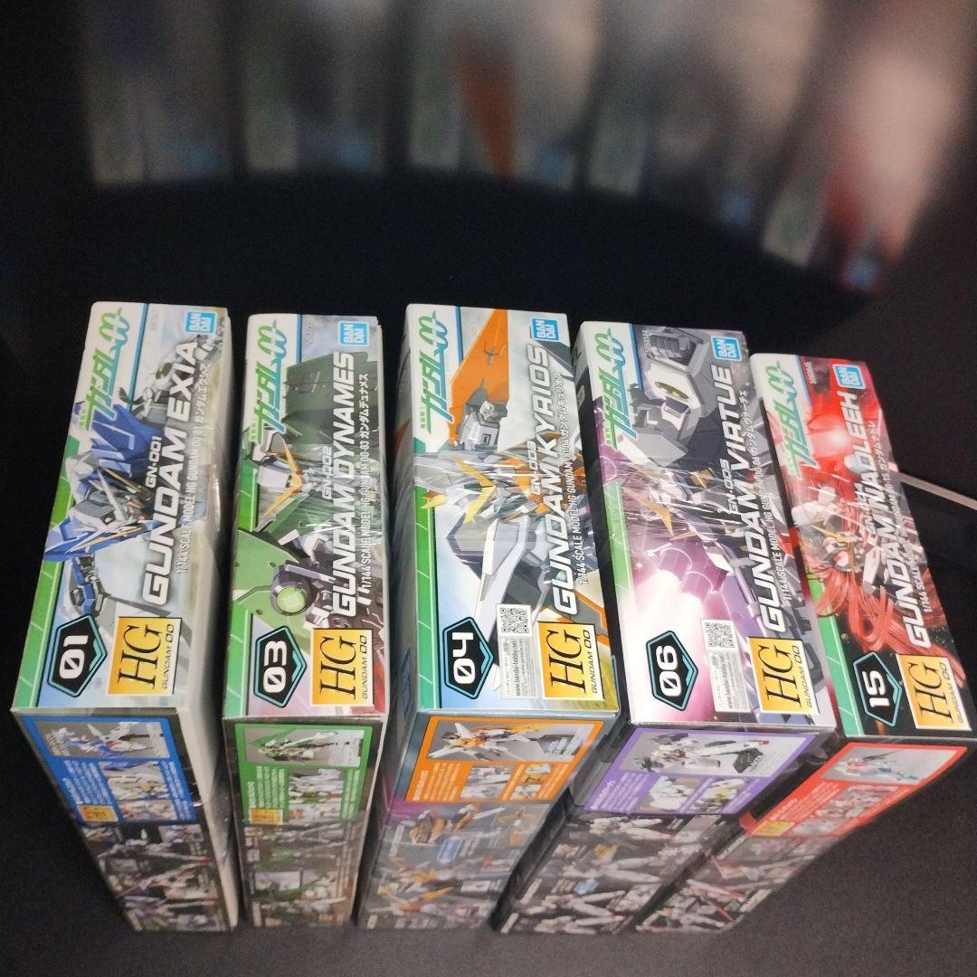 未開封新品 HG ガンダムエクシア~ナドレ 合計5種セット