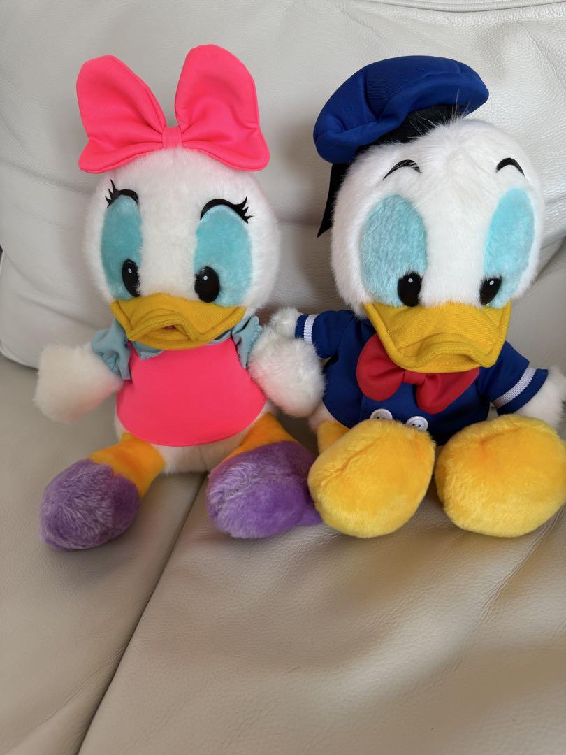ドナルドダックとデイジーダック ぬいぐるみ