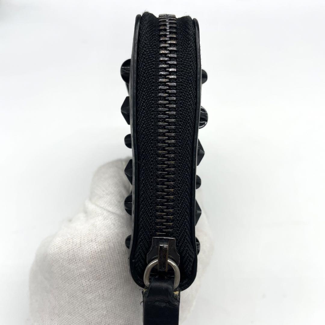 良品✨ジミーチュウ 長財布 ロングウォレット カーナビー スタースタッズ 黒