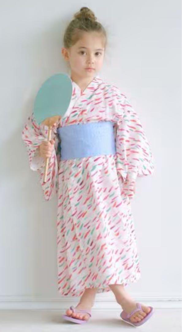 グリーンレーベルリラクシング エリックカール浴衣 Sサイズ 帯