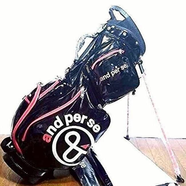 アンパスィ キャディバック★ 限定 正規品 and per se Golf