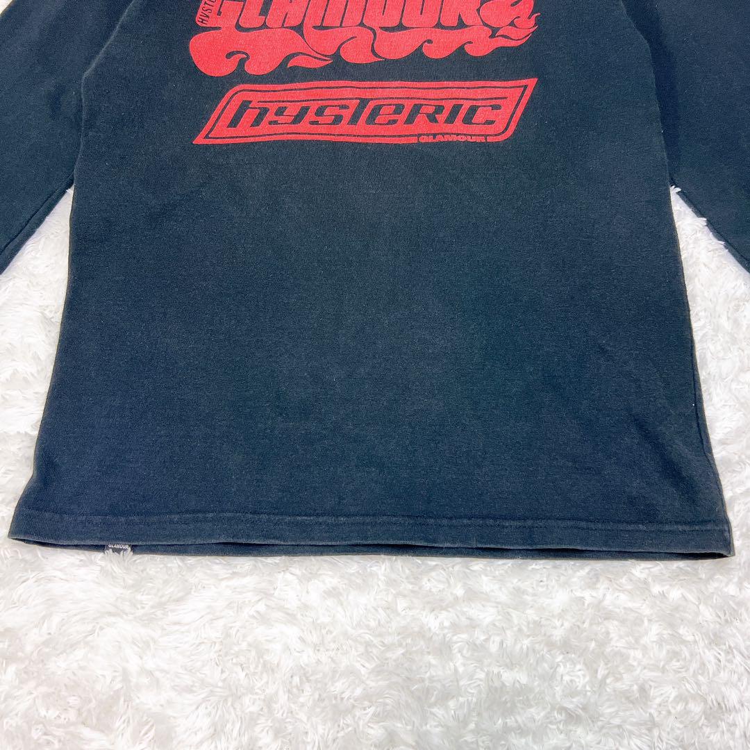 ヒステリックグラマー ロンT ビッグロゴプリント XS