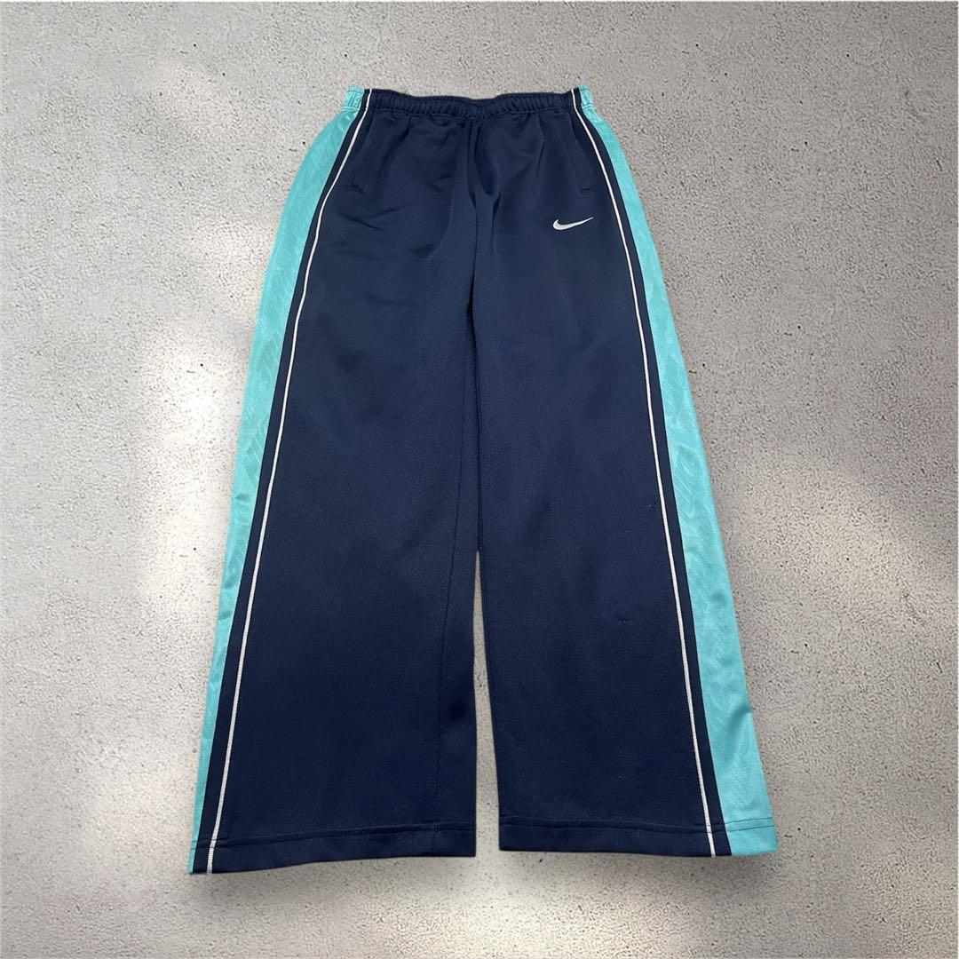 00s NIKE 極太 バギー トラックパンツ ワイドレグ ジャージ Y2K