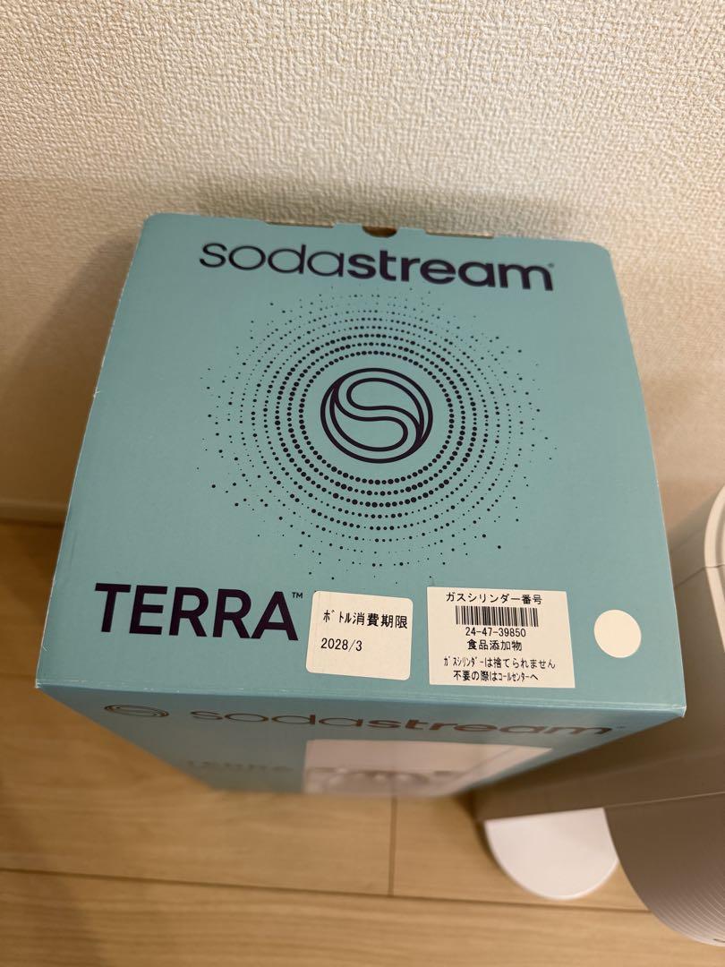 SodaStream TERRA 炭酸水メーカー ホワイト