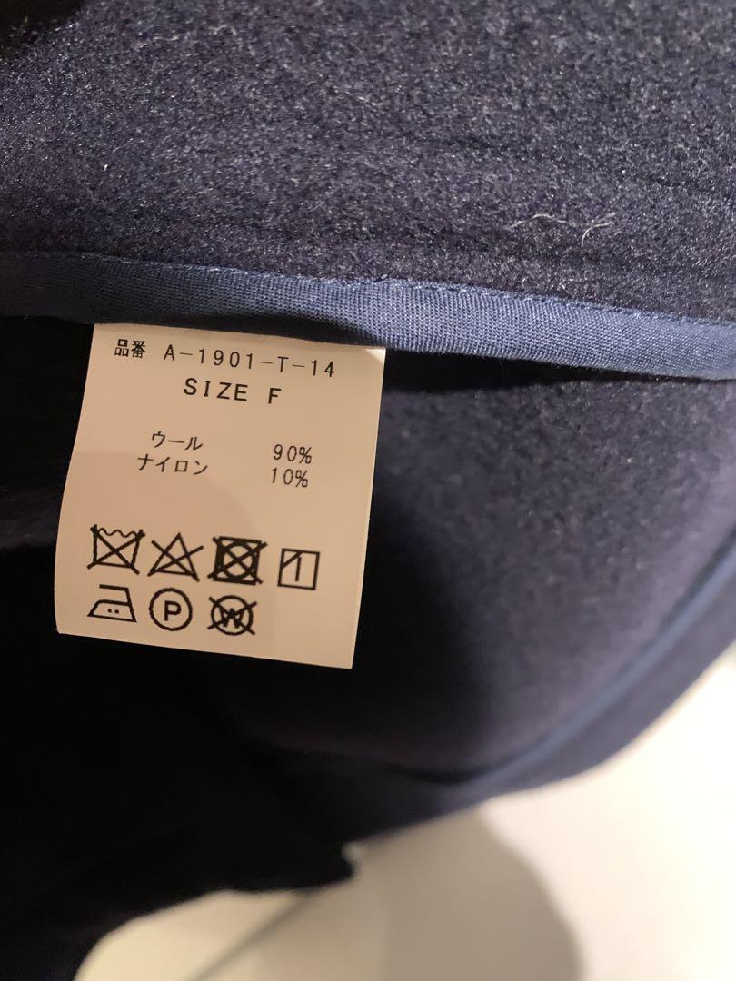k様 定価: ¥94,050 ATHA ネイビー ダッフルコート k様 定価: ¥94,050 ATHA ネイビー ダッフルコート