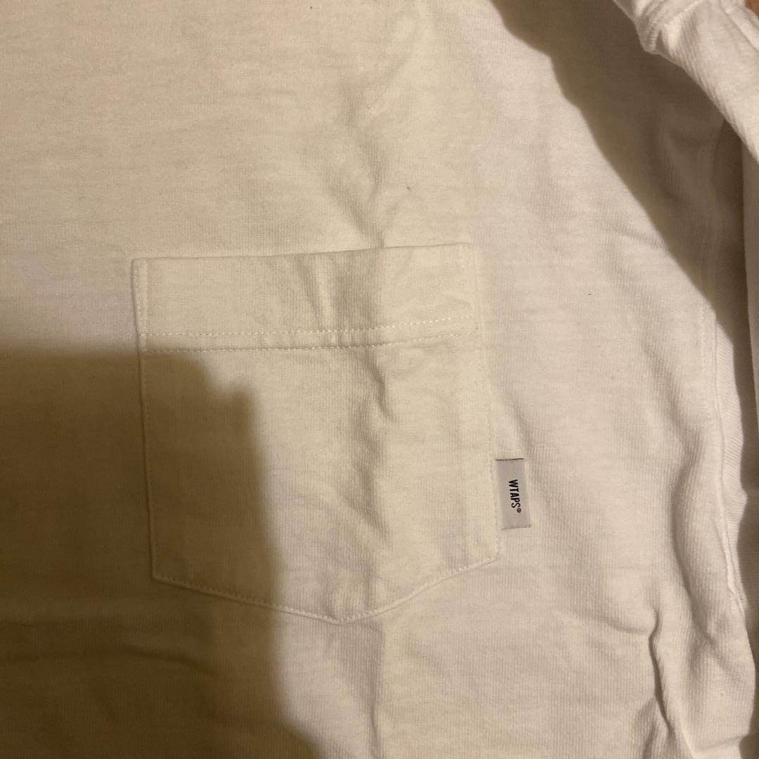 WTAPS ホワイト 長袖カットソー