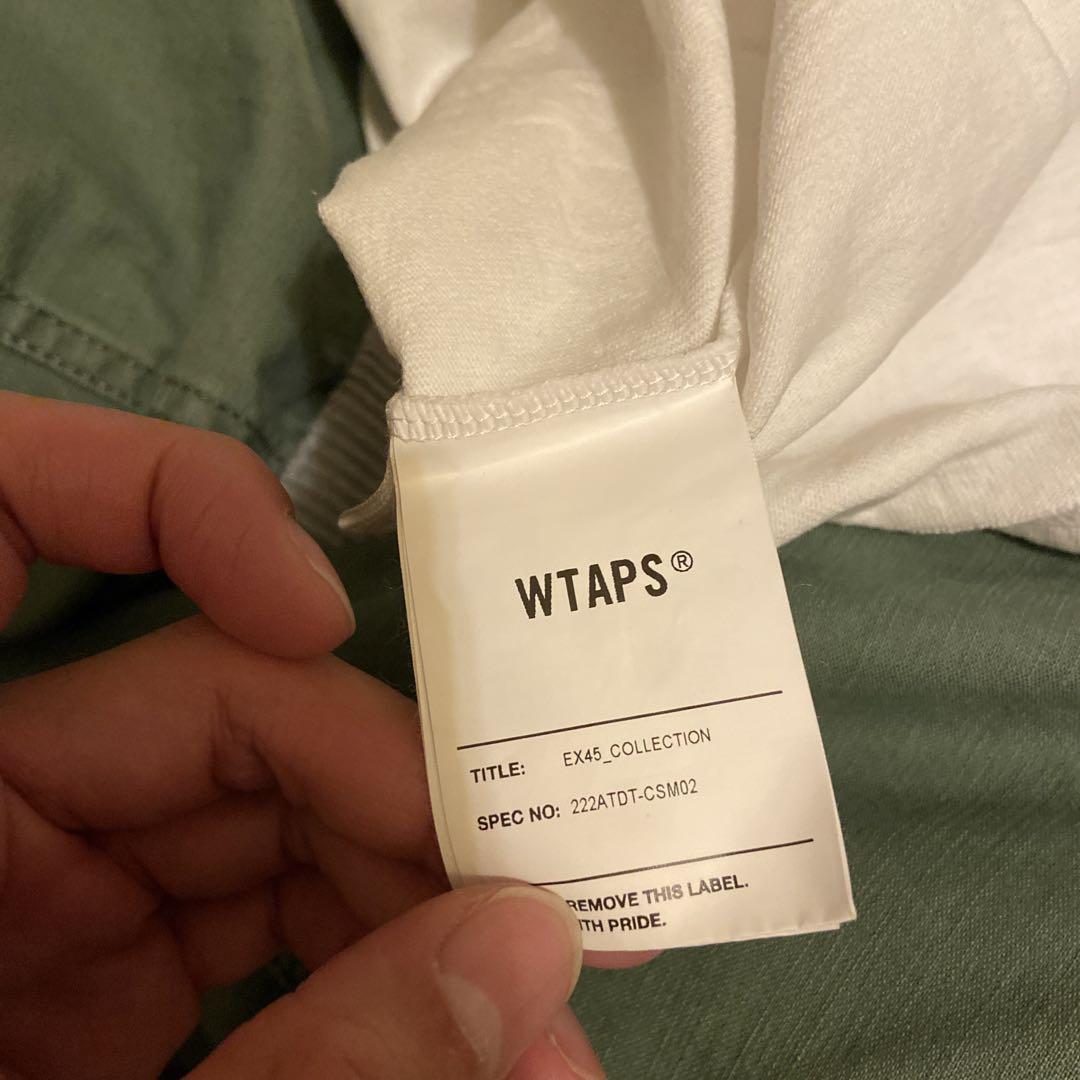 WTAPS ホワイト 長袖カットソー