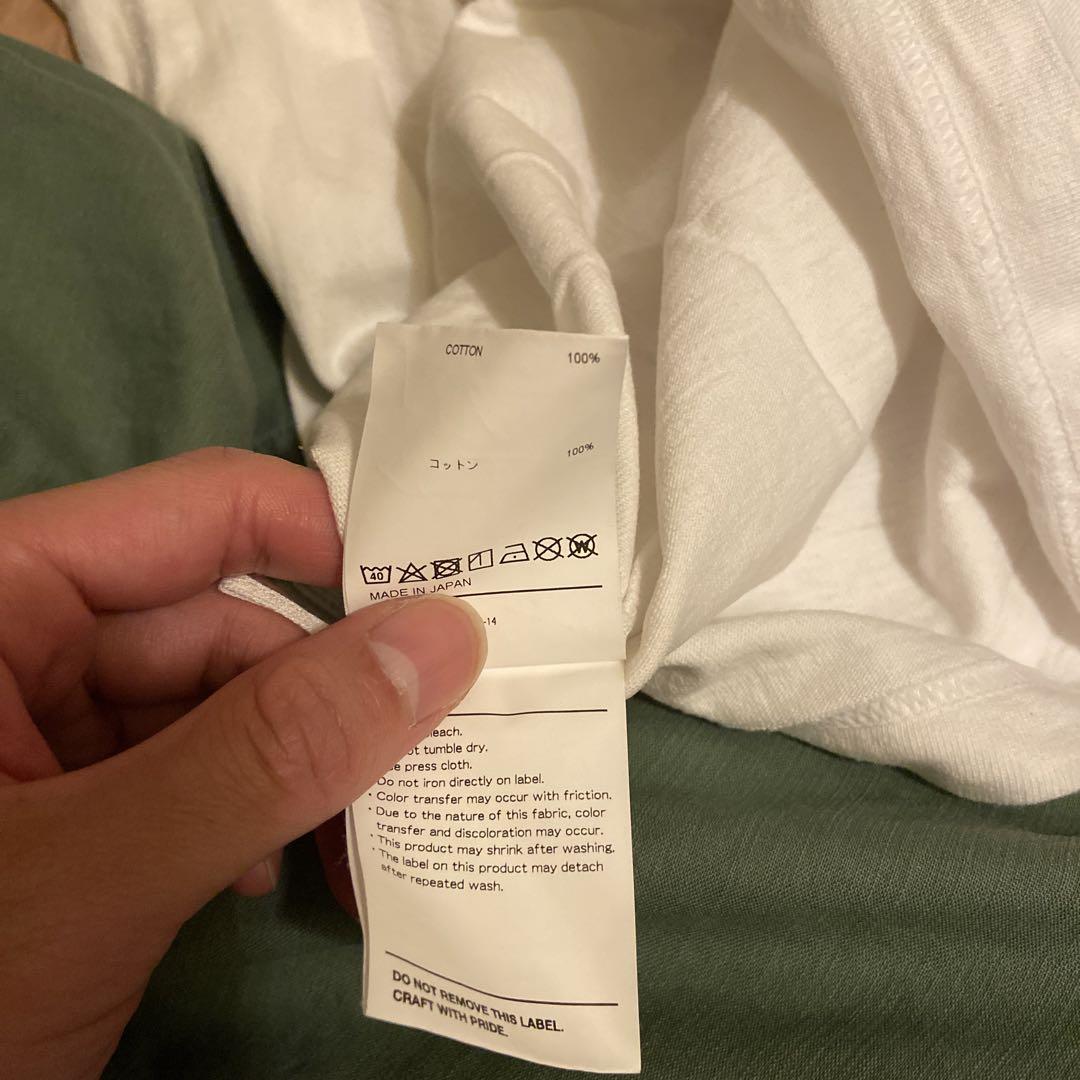 WTAPS ホワイト 長袖カットソー