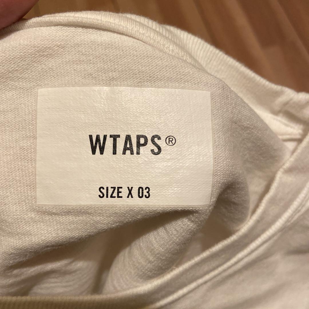 WTAPS ホワイト 長袖カットソー