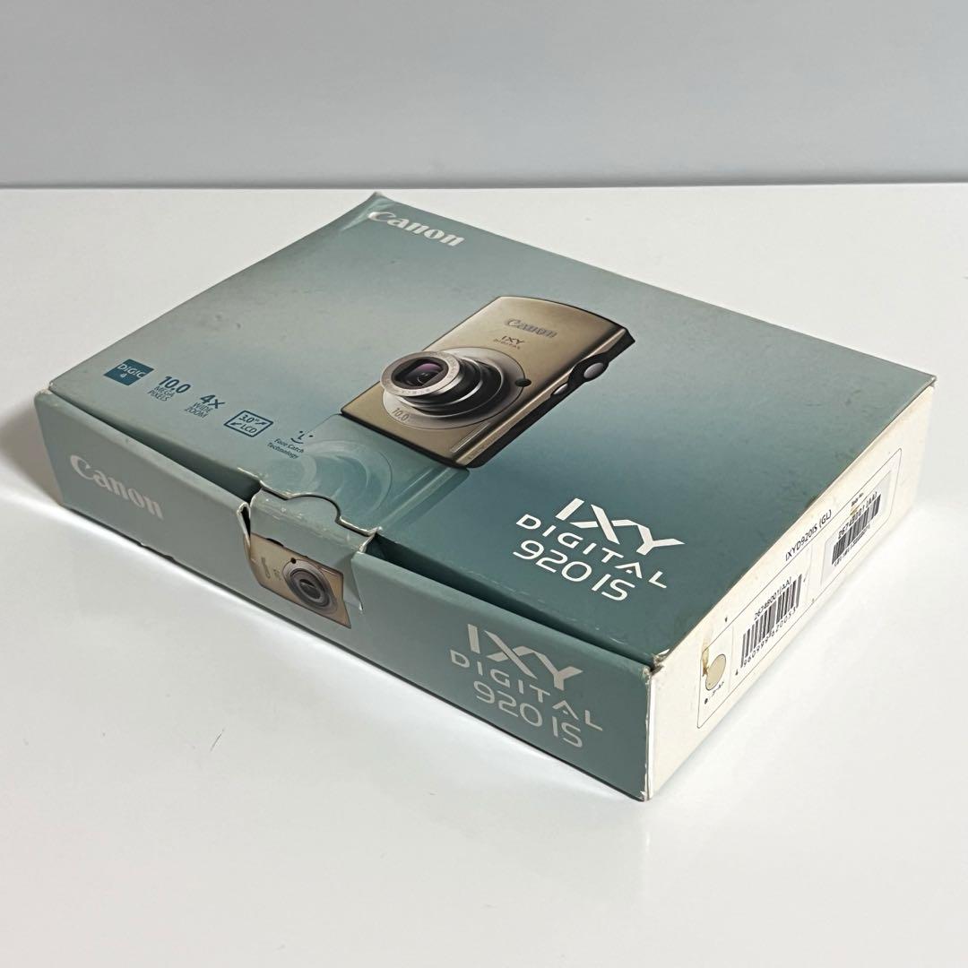 Canon IXY DIGITAL 920 IS 箱及び付属品あり