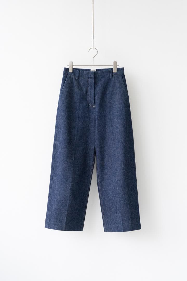 HERMES エルメス デニム ワイド パンツ
