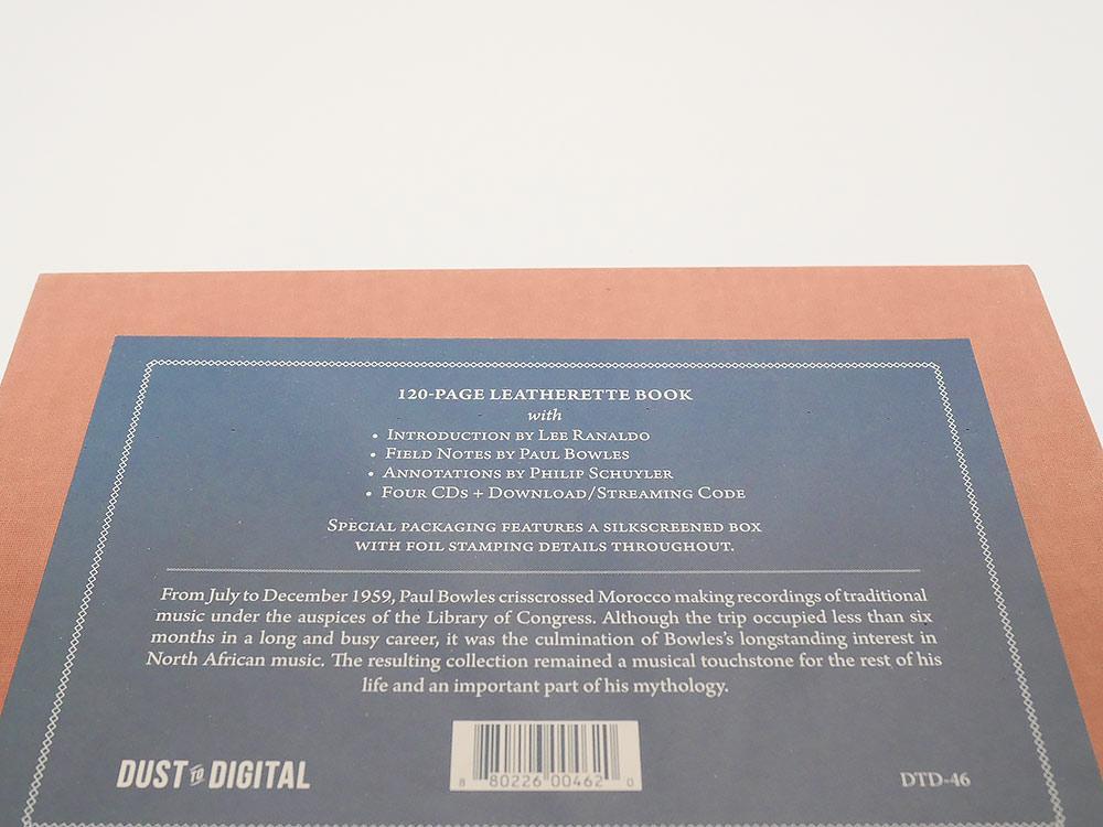 激レア【新品】Paul Bowles/Music of Morocco 4CD+