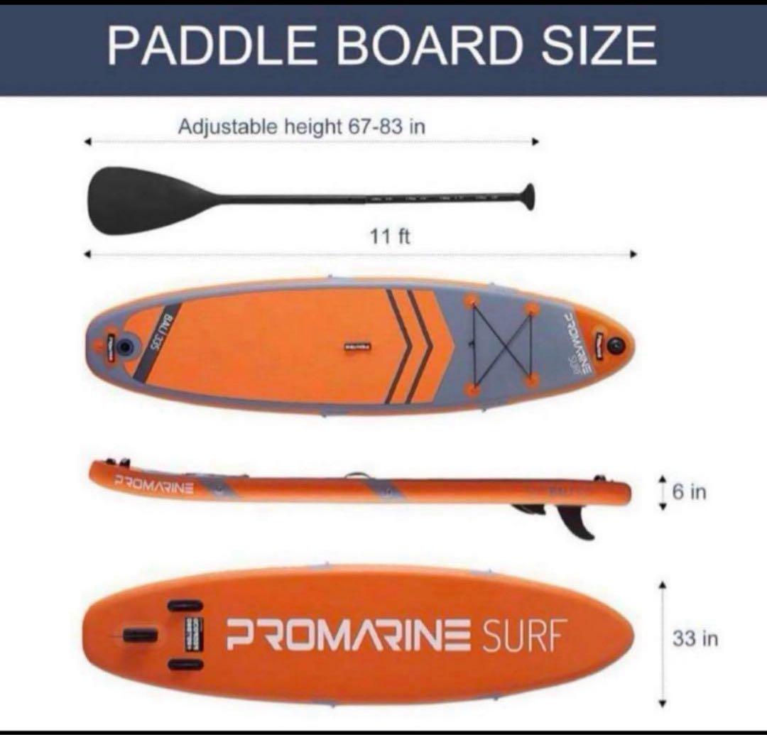 PROMARINE スタンドアップパドルボード 11フィート