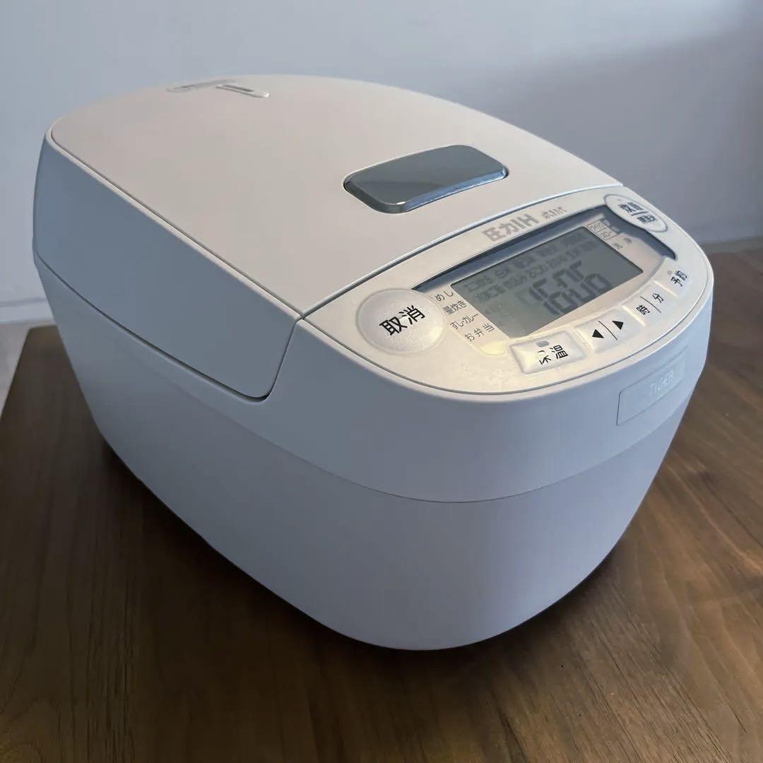 タイガー 圧力IHジャー炊飯器 JPV-A100 マットホワイト - メルカリ