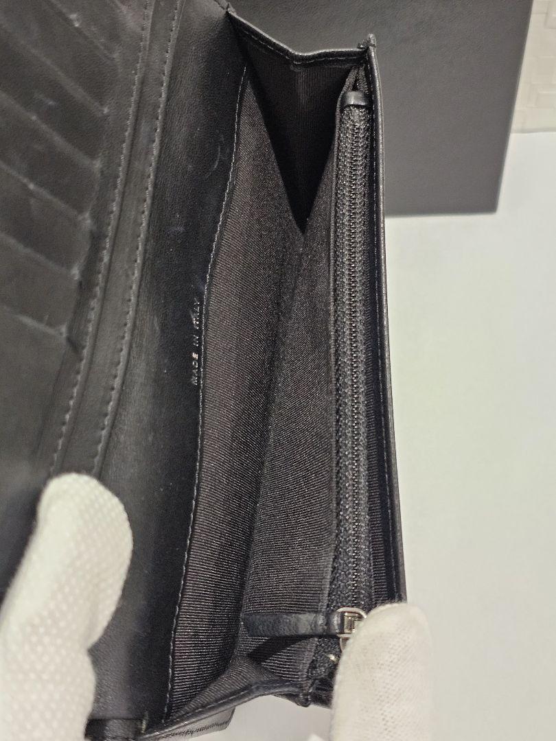 CHANEL　ラムスキン　マトラッセ　長財布