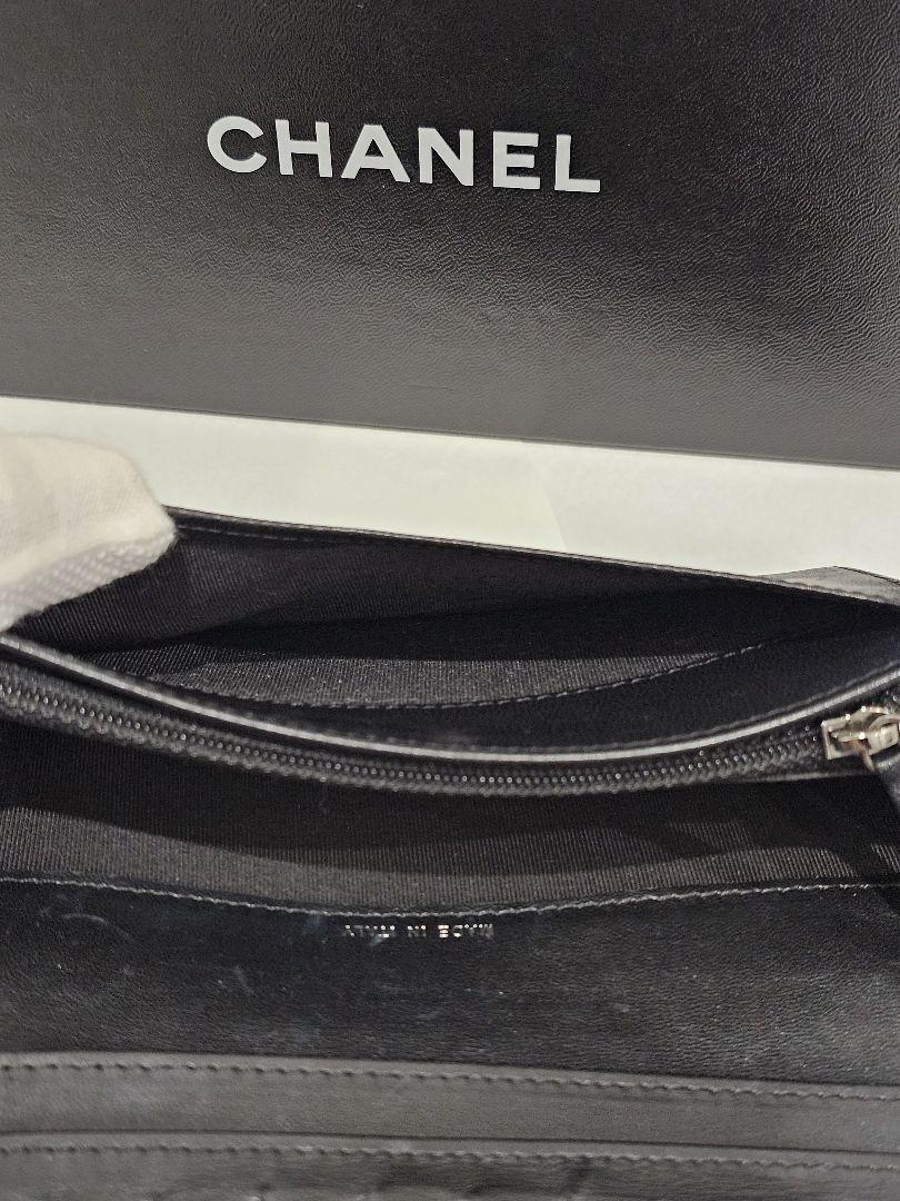 CHANEL　ラムスキン　マトラッセ　長財布