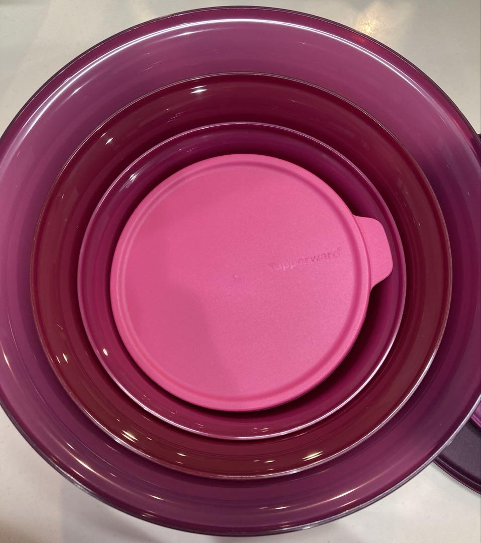 【美品‼️】Tupperware アロハコレクションボウルセット
