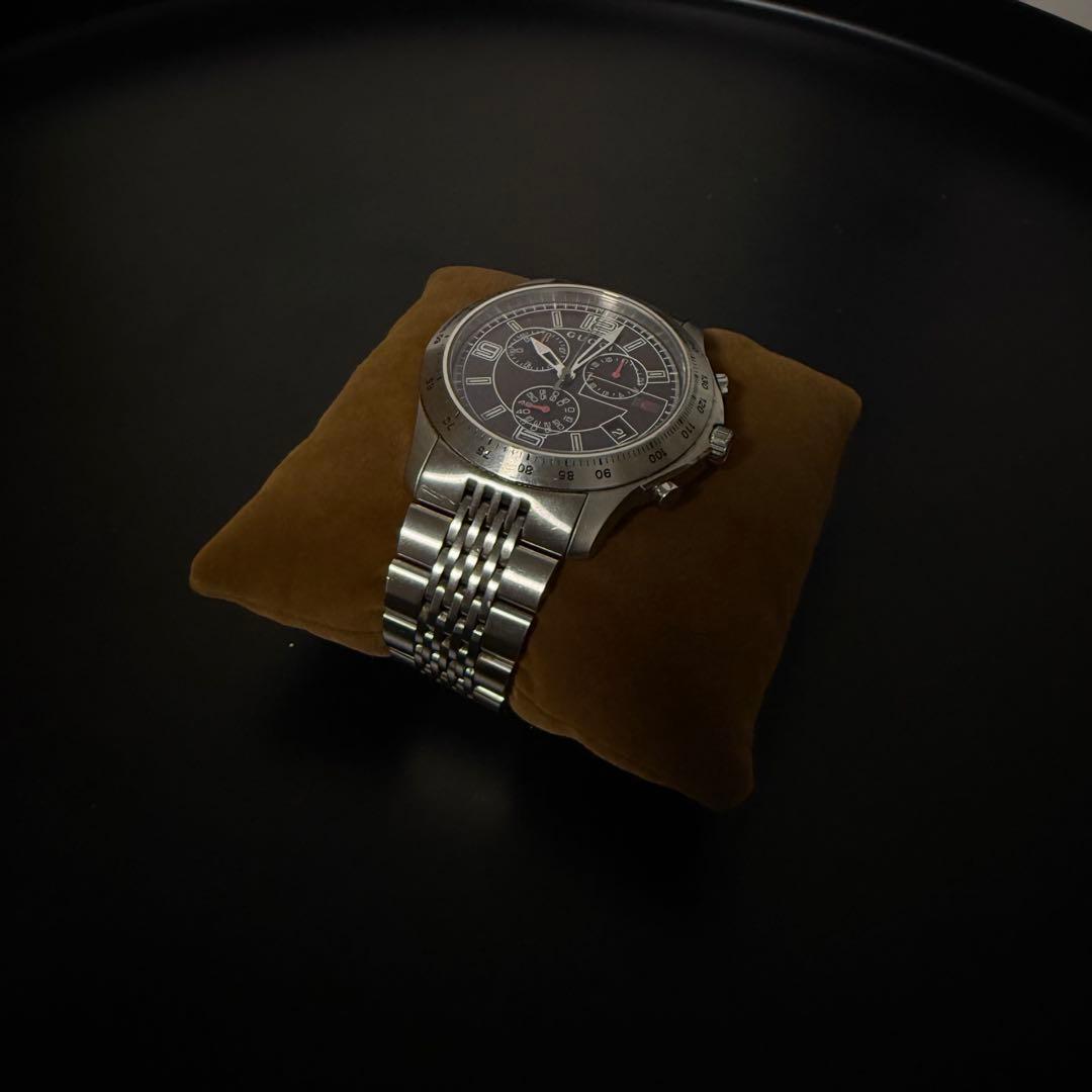 GUCCI/グッチ】Gタイムレス クロノグラフ YA126205（126.2）