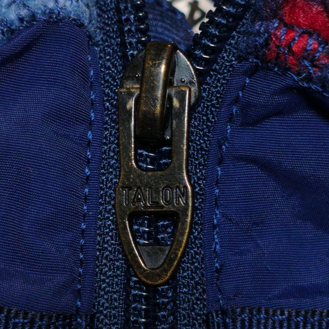 【美品】ポロカントリー パッチワーク プリント パイル フリース ジャケット L 【美品】ポロカントリー パッチワーク プリント パイル フリース ジャケット L