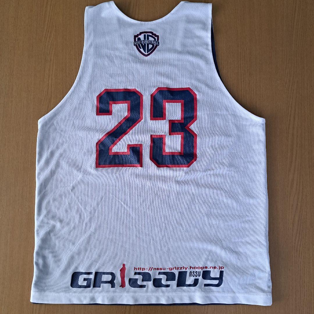 ラスト１点【激レア】日体大 nssu GRIZZLY リバーシブル 大学　バスケ