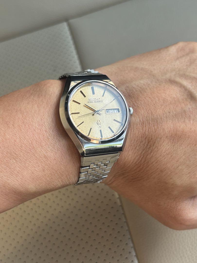 ミ*郎様 【ヴィンテージOH済】SEIKO KING QUARTZ