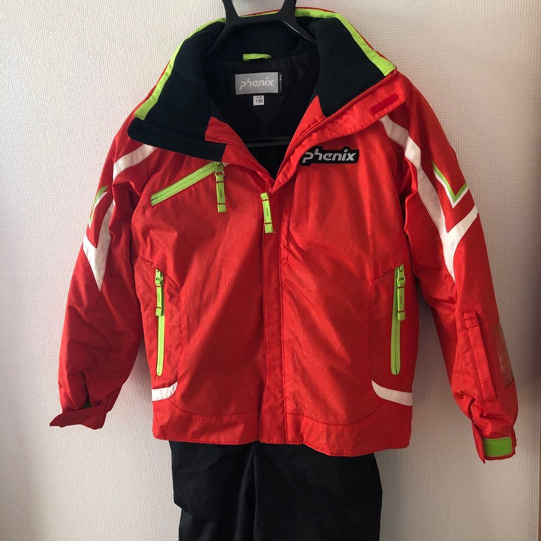 上下セットPhenix 子ども用 スキーウェア ジャケットとパンツセット130cm・phenix