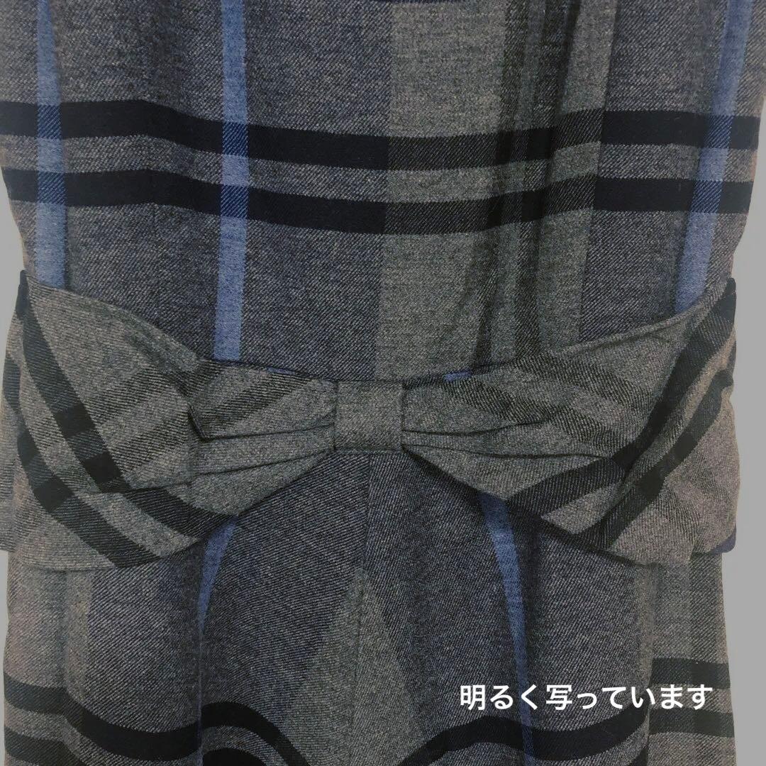 Yorklandヨークランド★タータンチェック のだめ着用 AラインワンピースL Yorklandヨークランド☆タータンチェック、のだめ着用、Aライン