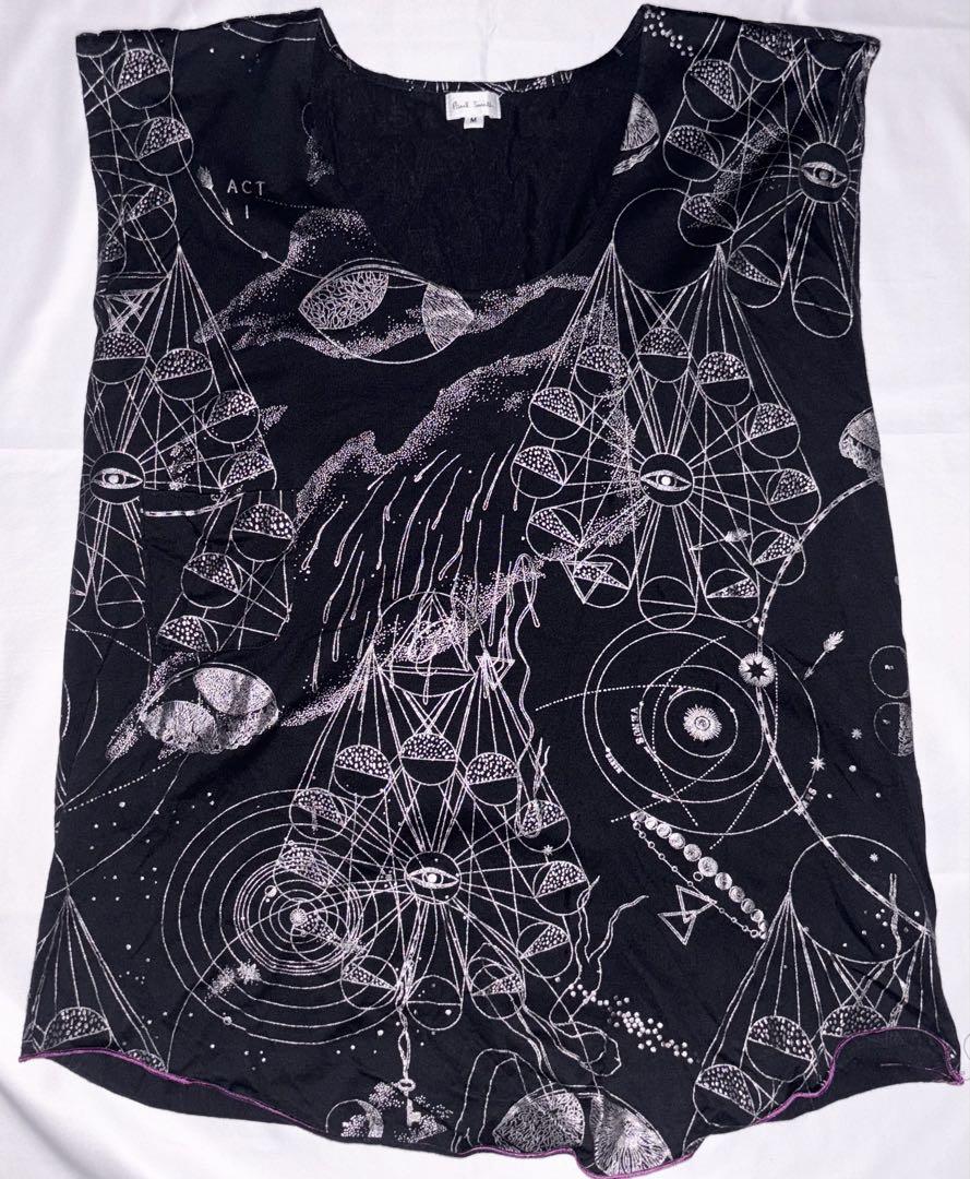 Paul Smith space pattern sleeveless