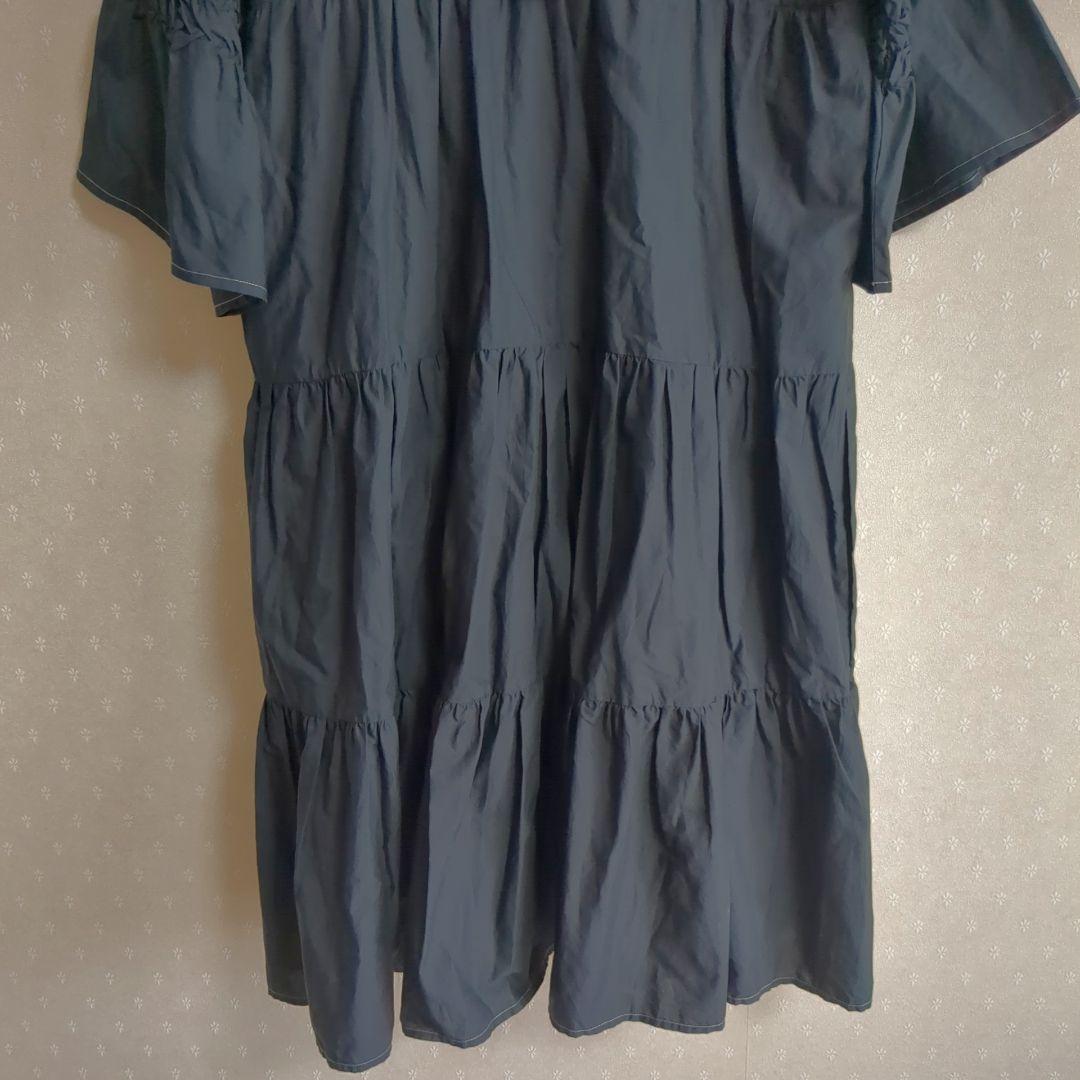 新品 マーレット ASTELL スタンドネックワンピース ティアード