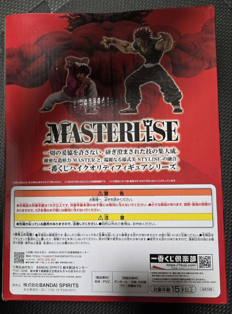 刃牙　一番くじ　A賞&C賞セット　範馬刃牙　フィギュア