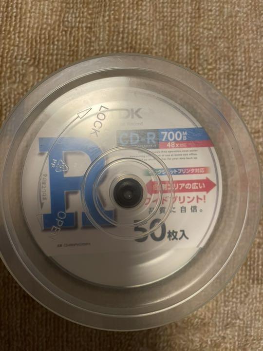 TDK CD-R 700MB 48倍速対応 50枚入りの残り30枚 - メルカリ TDK CD-R 700MB 48倍速対応 50枚入りの残り30枚 - メルカリ