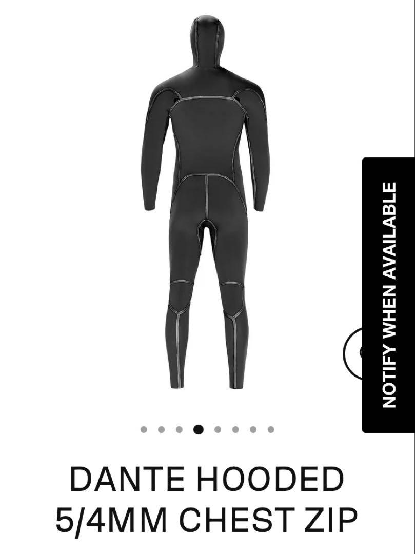 MATUSE DANTE 4/5mm マテュース ウエットスーツ XL