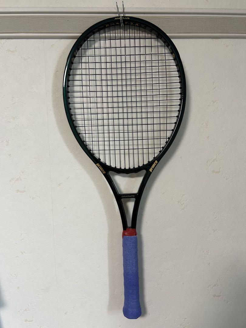 prince PHANTOM GRAPHITE 100 2024年　グリップ2