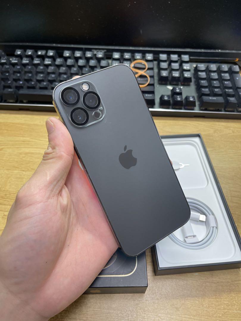 iPhone 12 Pro Max グラファイト 128 GB BT85% iPhone 12 Pro Max グラファイト 128 GB BT85%