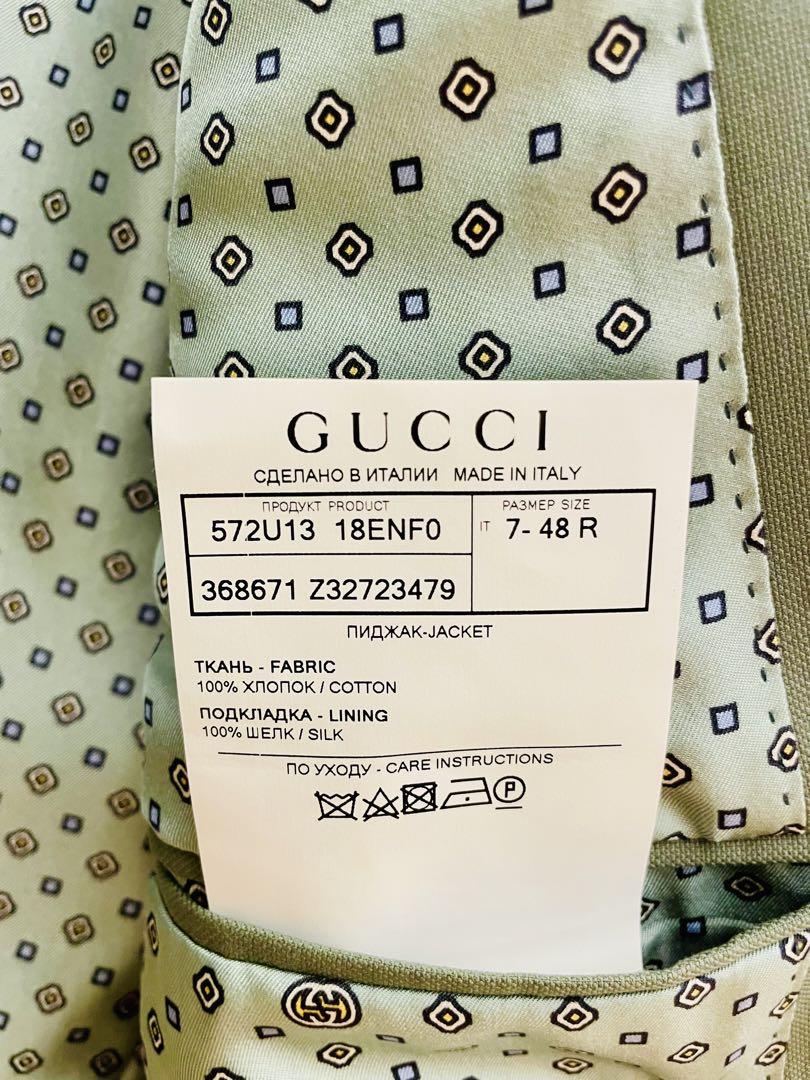 送料無料商品 |  公式 オンライン ミケーレ ☆天才☆ GUCCI ライトグリーン ジャケット グッチ ジャケット・アウター