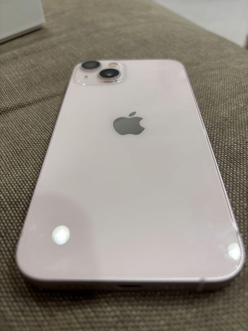 【美品】iPhone13 128GB ピンク(ケース・充電器付き)