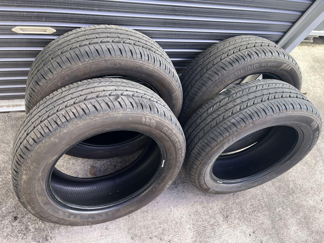 SEIBERLING 225/55R17バリ山　4本セット