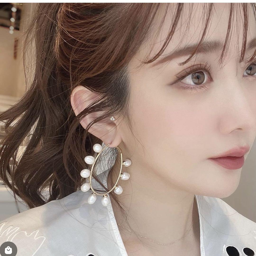 てなグッズや snow 完売商品 - flower earring heyon イヤリング snow
