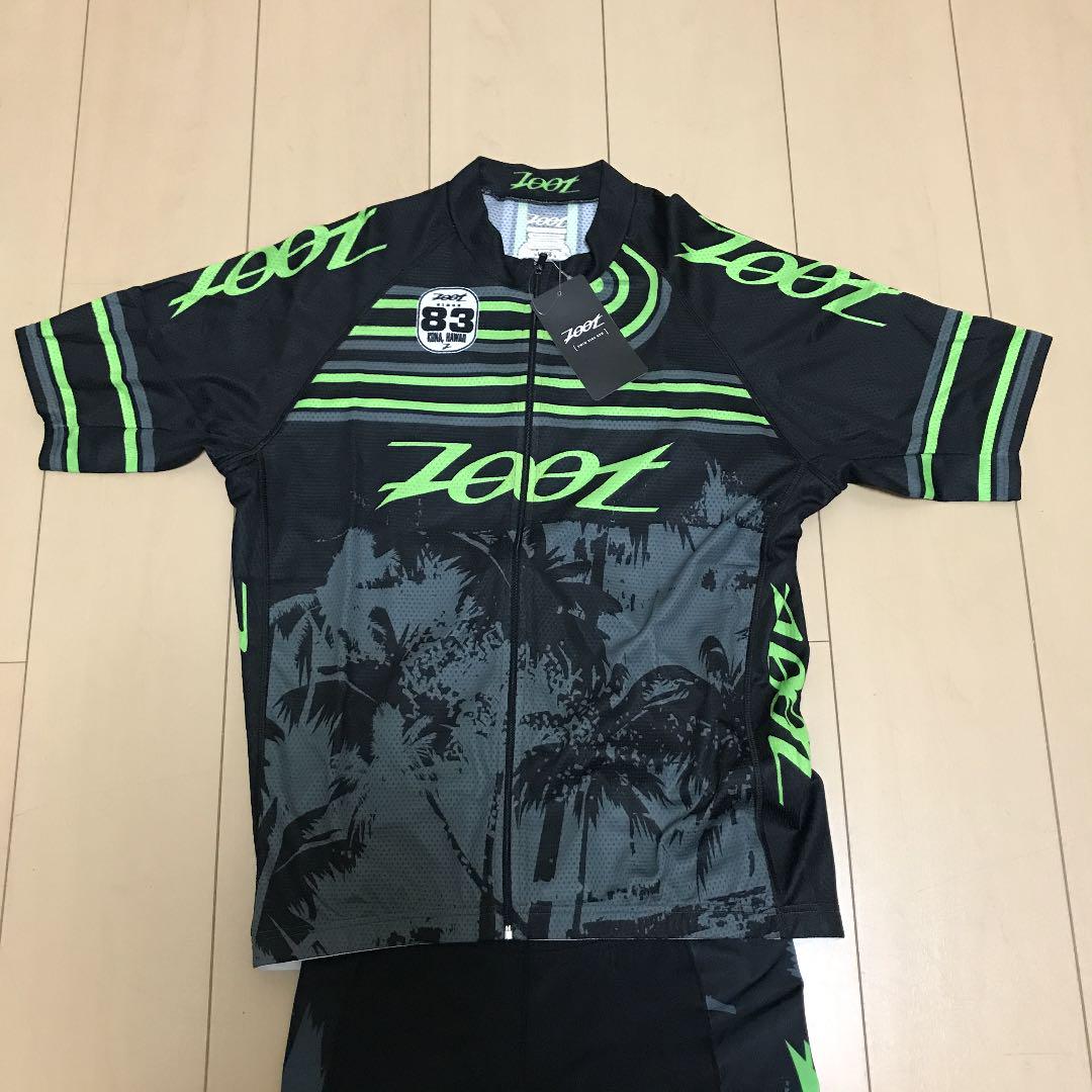 Zoot サイクルジャージ上下セットアップ メンズL qeRjo-m36980303150 ズート 爆買い定番