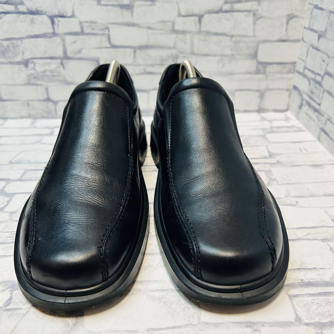 美品 ECCO エコー GORE-TEX レザー スリッポン 25cm