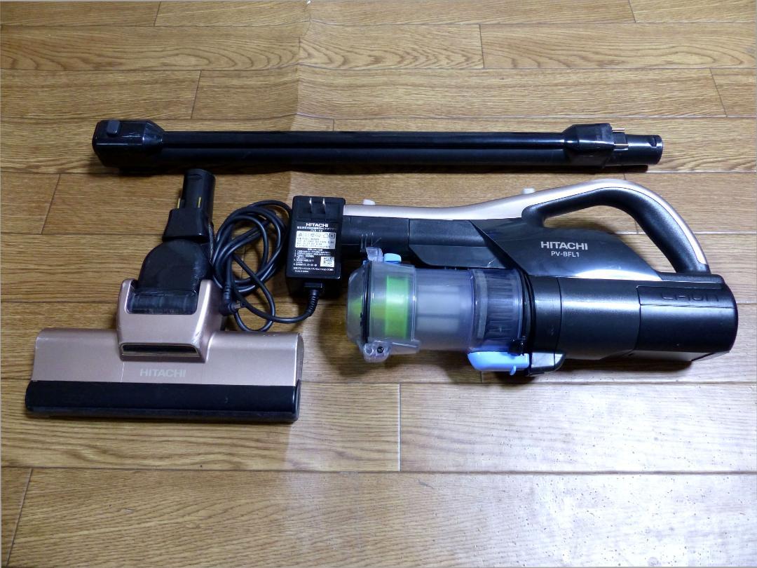 HITACHI 掃除機 ラクかる軽量1.4kg PV-BFL1ヘッドD-DP21 スティッククリーナー（コードレス式）PV-BFL1 ： クリーナー