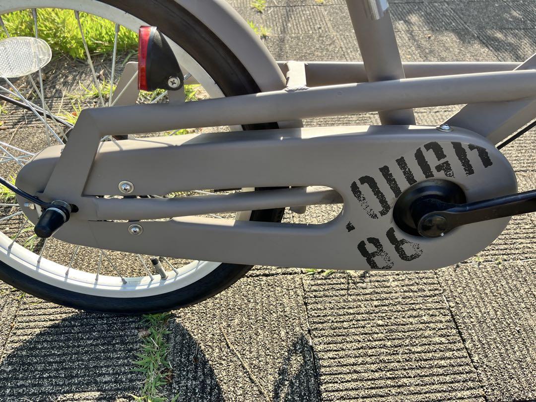 キッズ用自転車 18インチ　前バスケット付き