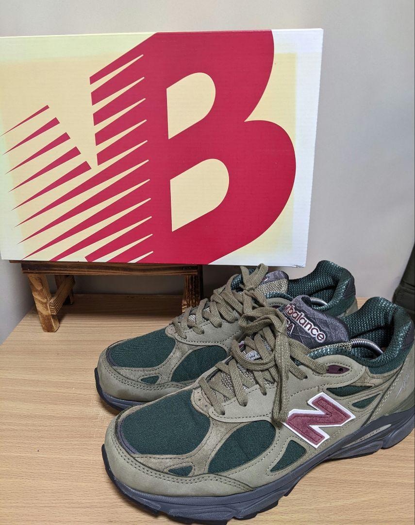 ニューバランス990V3 M990GP3 エメレオンドレ 28cm