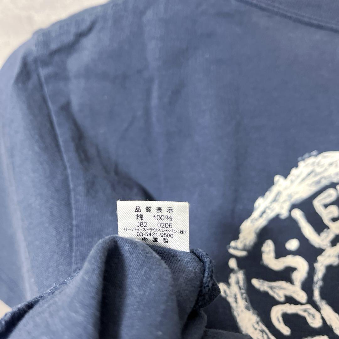 Levi's リーバイス レディース 半袖 Tシャツ プリントT M ネイビー