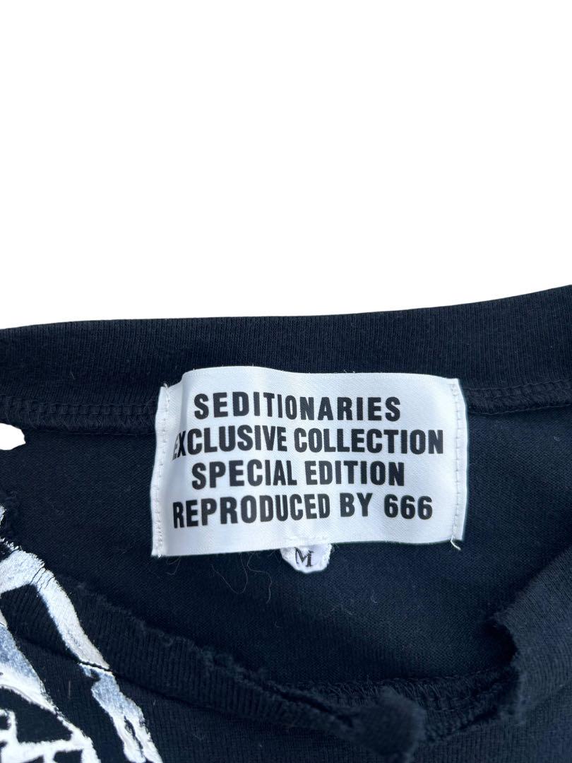 SEDITIONARIES 666 アナーキストパンクタンクトップ